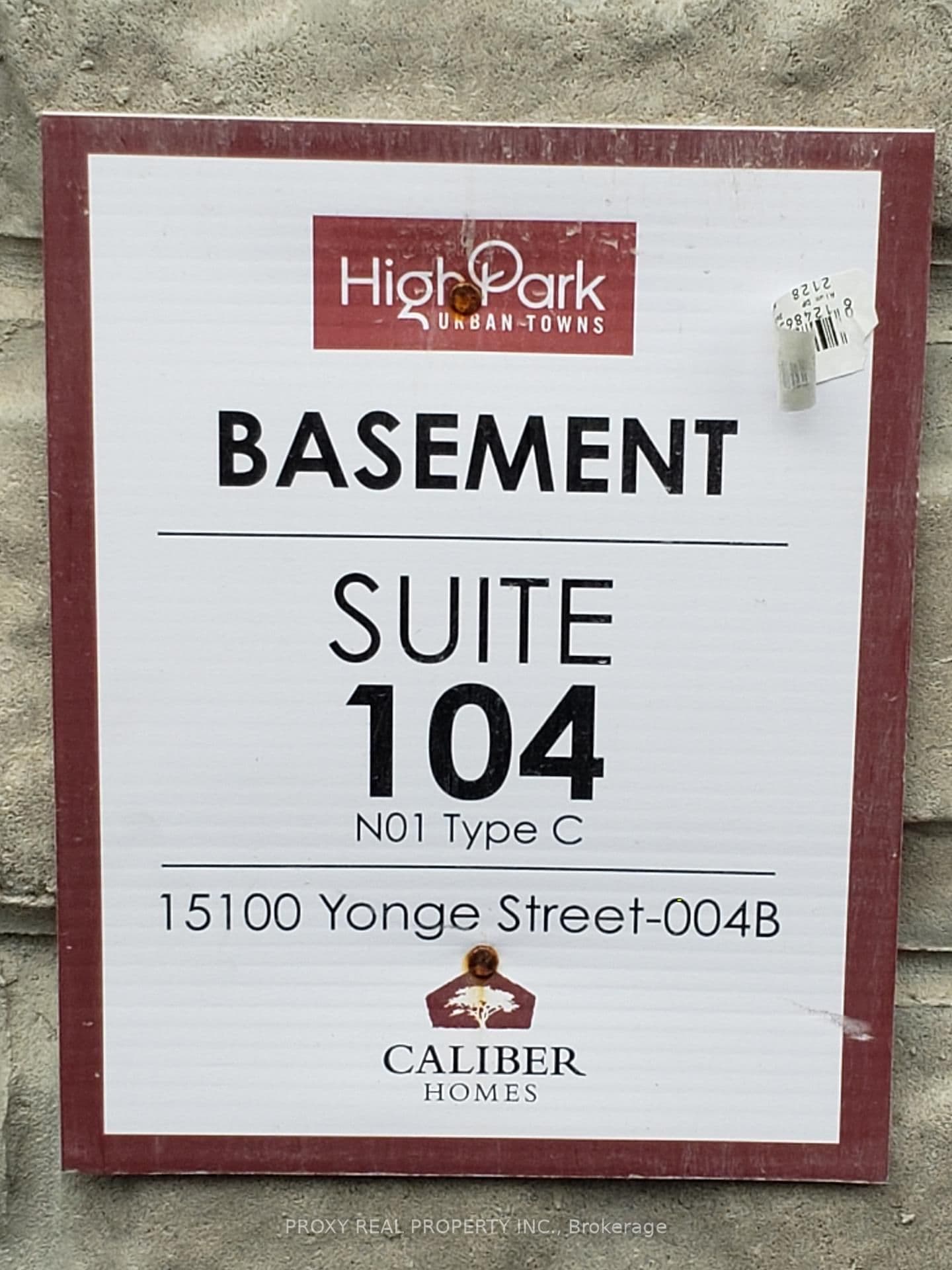 15100 Yonge Street, Unit 104