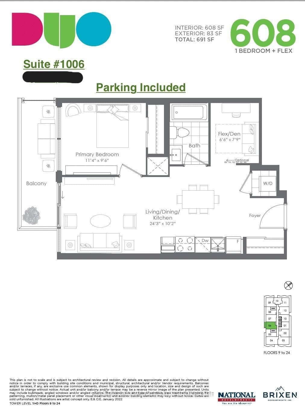 260 Malta Avenue, Unit 1006