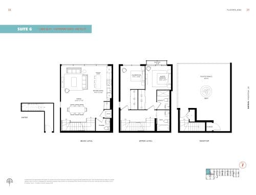 Suite G floor plan
