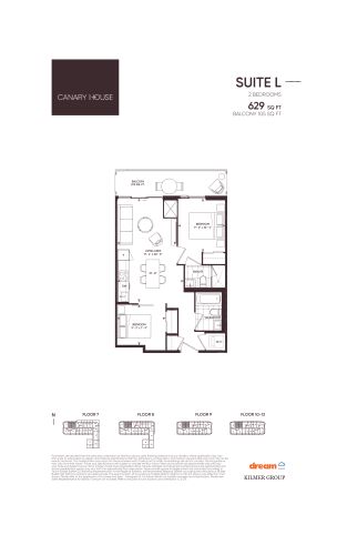Suite L floor plan