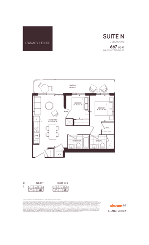 Suite N floor plan