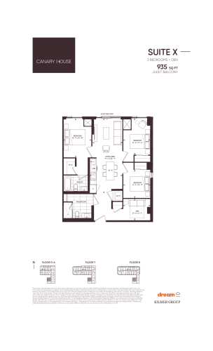 Suite X floor plan