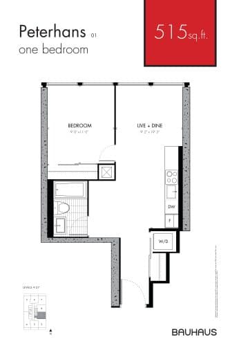 Peterhans floor plan