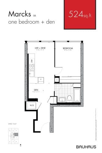 Marcks floor plan