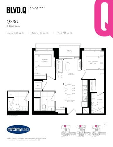 Q2BG floor plan