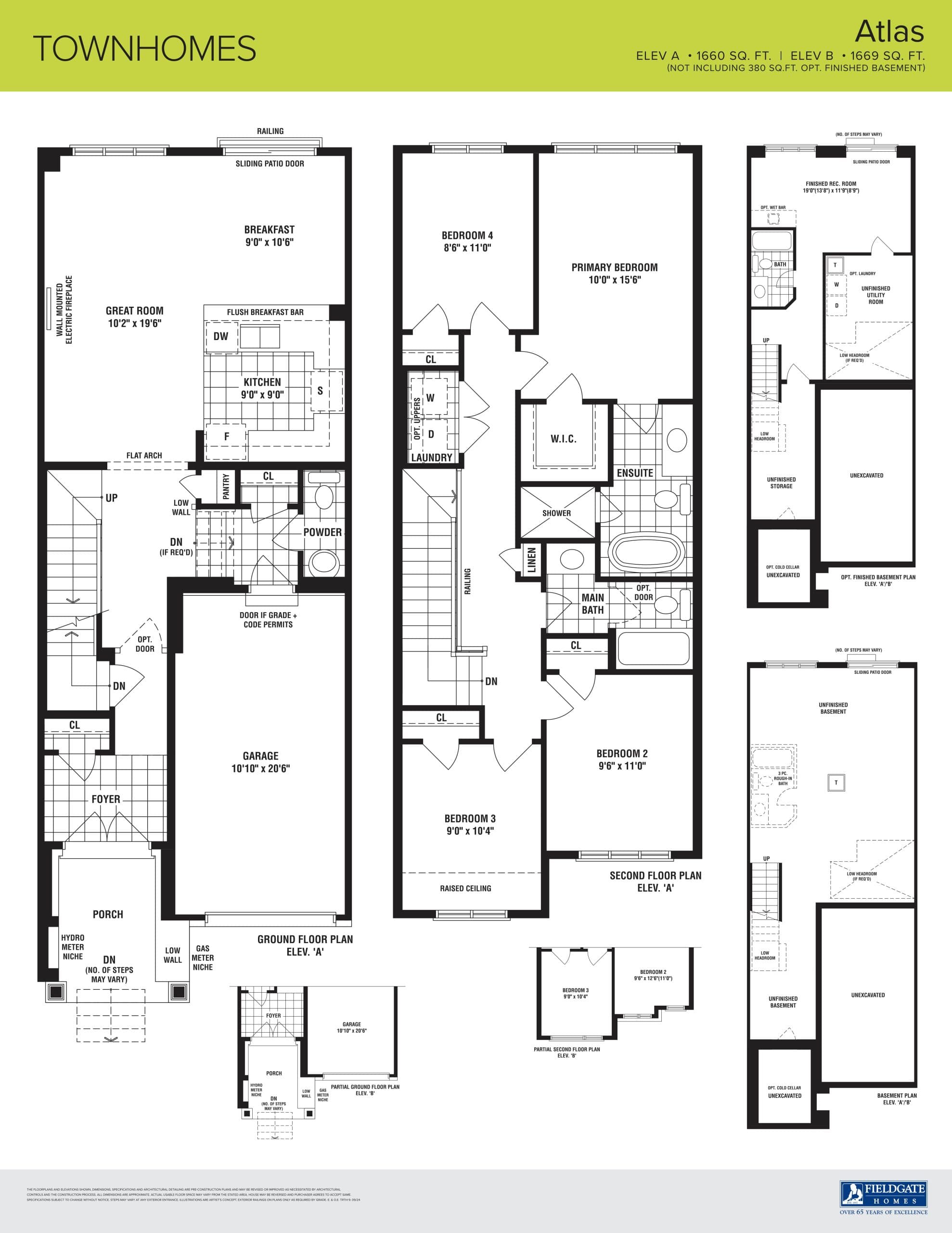 Atlas Floor Plan at Dreamscape - 1660 sq.ft