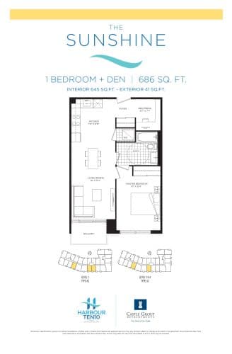 The Sunshine floor plan