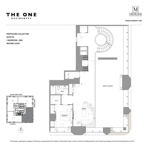 Suite 02 (2nd Level) - Penthouse Collection (2/4) floor plan