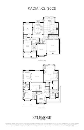 Radiance - Elev. B floor plan