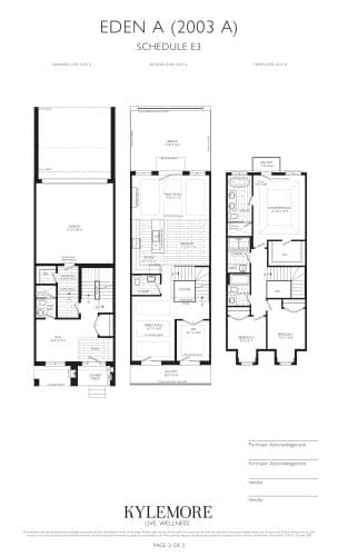 Eden A floor plan