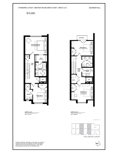 Ruby Rev - Standard Layout, 2nd Floor Master floor plan