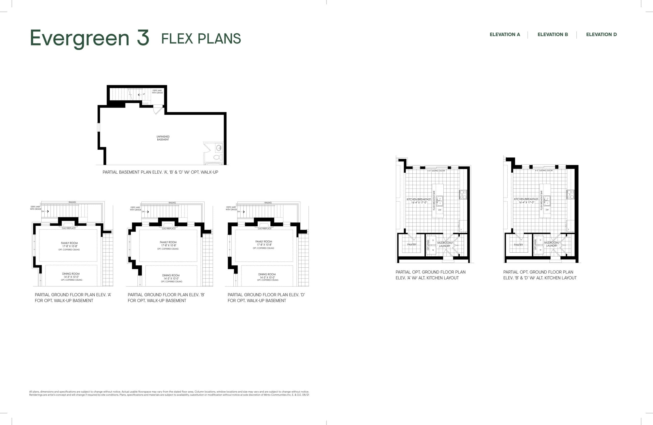 Evergreen 3 - Flex Plans (3 of 4) Floor Plan at The Heights of Harmony - 2863 sq.ft
