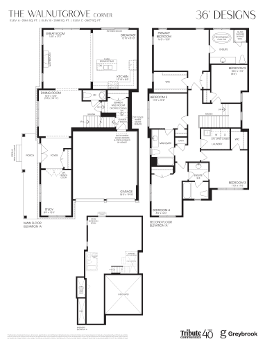 The Walnutgrove 36' (Corner) floor plan
