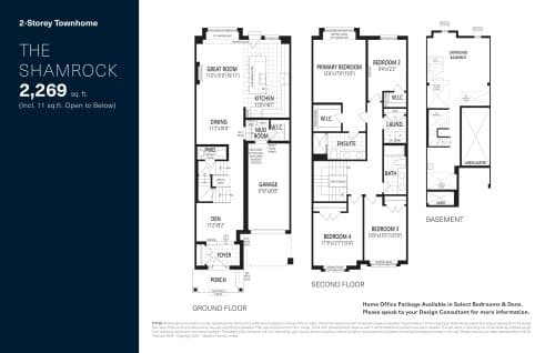 The Shamrock floor plan