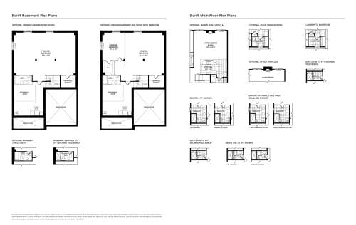 43' Banff - Optional Plans floor plan