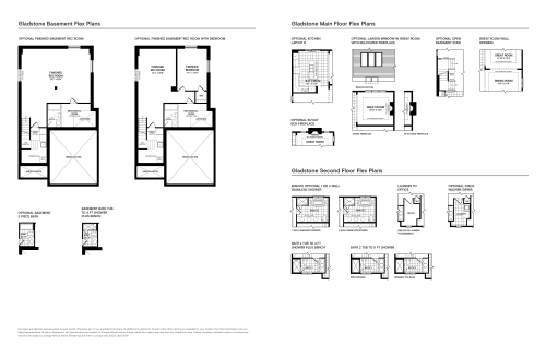 36' Gladstone - Optional Plans floor plan