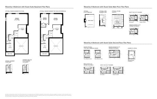 36' Waverley 4BD with Guest Suite - Optional Plans floor plan