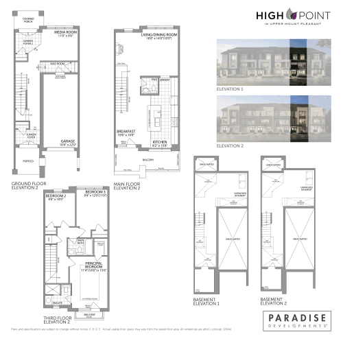 The Adele Elevation 2 floor plan