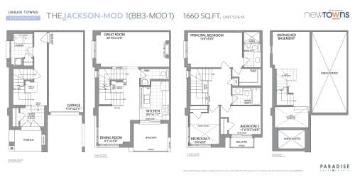 The Jackson - Mod1 (Elev. 2C) floor plan