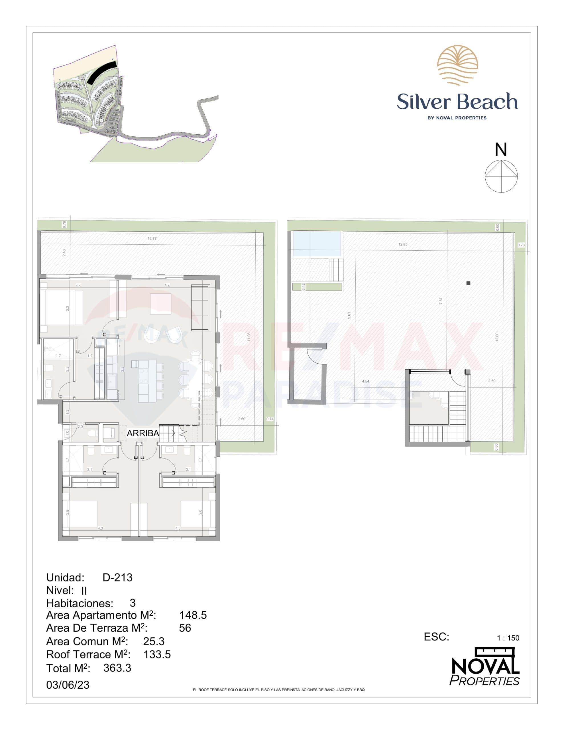 D-213 Floor Plan at Silver Beach Condos - 1598 sq.ft