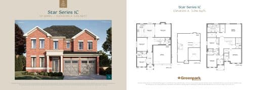 Star Series 1C (Elevation A) floor plan