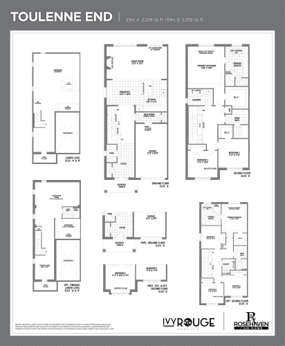 Toulenne End floor plan