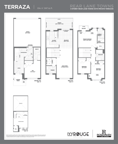 Terraza floor plan