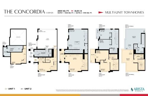 The Concordia Corner floor plan