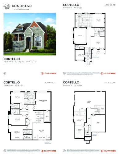 Cortello (Elevation B) floor plan