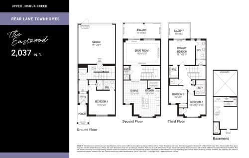 The Eastwood floor plan