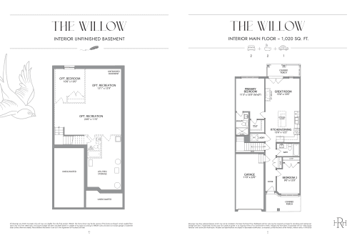 The Willow (Interior) - Urban Collection floor plan