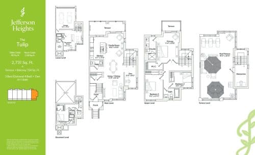 The Tulip floor plan