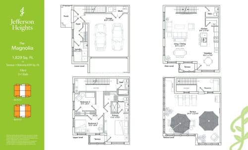 The Magnolia floor plan
