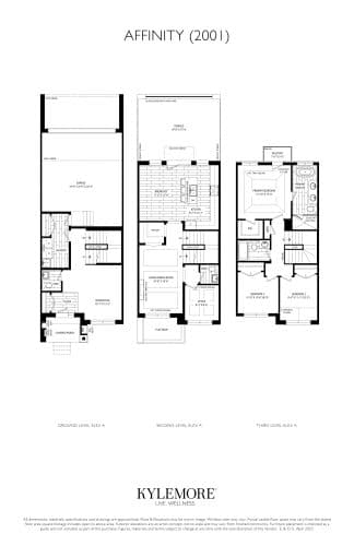 Affinity (2001) Elev. A floor plan