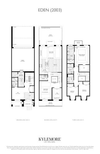 Eden (2003) Elev. A floor plan