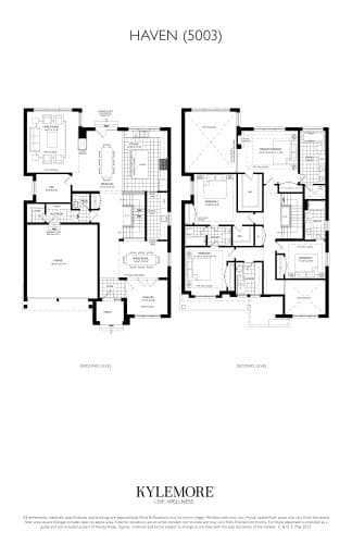 Haven (5003) Elev. A-A2 floor plan