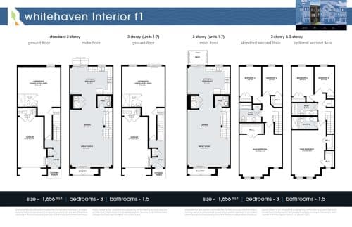 Whitehaven Interior F1 floor plan