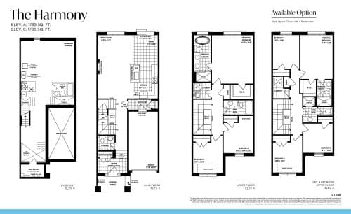 The Harmony (Classic Towns) floor plan