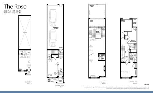 The Rose (Laneway Towns) floor plan
