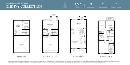 Ivy Collection - Interior Unit floor plan