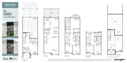 The Amber floor plan